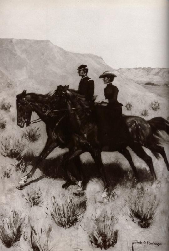 Frederic Remington The Esc ort